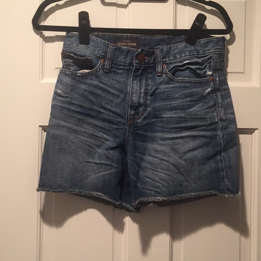 Jcrew cutoff jean shorts